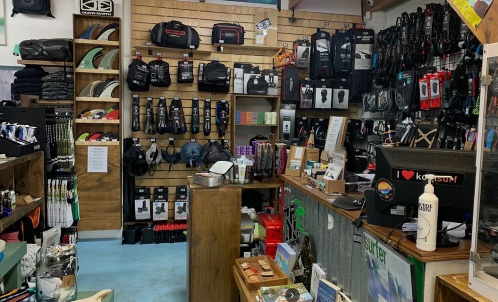 Kommetjie Surf Shop: interioir